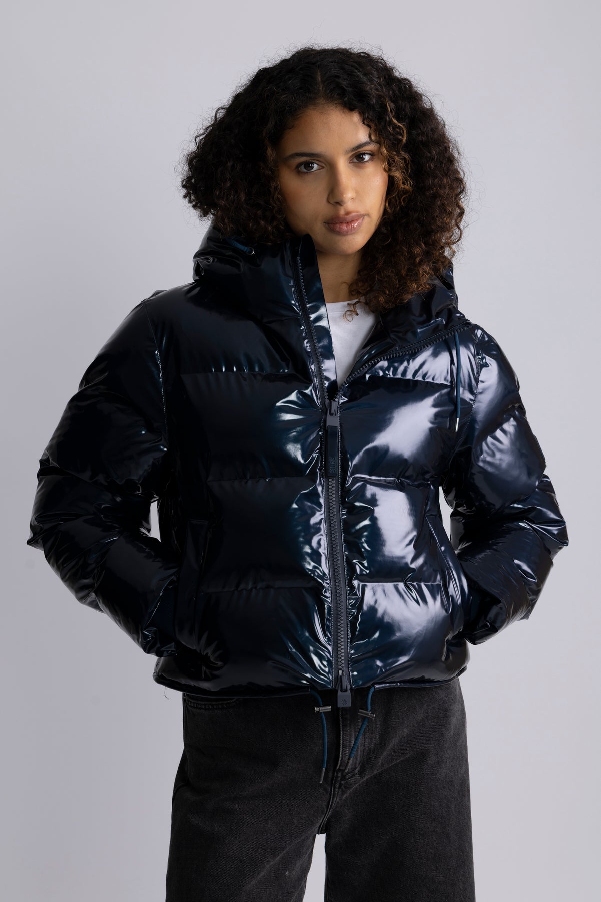 Alta Short Puffer Jacket W3T3 - Spill
