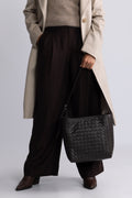 Sac Medium Braided - Coffee