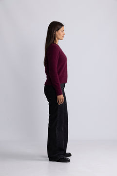 Eva Cardigan - Plum