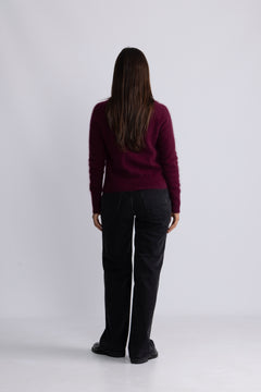 Eva Cardigan - Plum