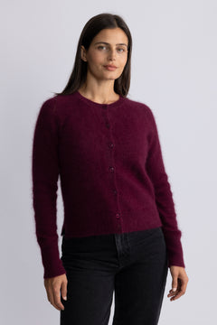 Eva Cardigan - Plum
