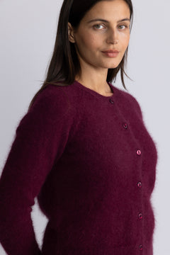 Eva Cardigan - Plum