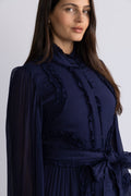 Violetta Maxi Dress - Dark Blue