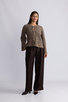 Ruby Cardigan - Cappuchino