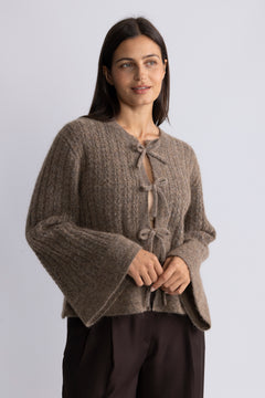 Ruby Cardigan - Cappuchino