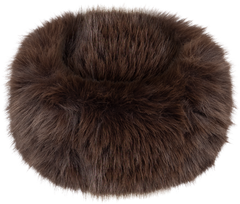 Alaska Faux Fur Headband - Brown