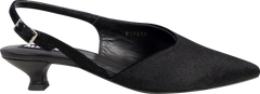 Nelly Leather Mules - Soft Black