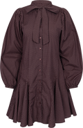 Vivienne Dress - Cocoa Poplin