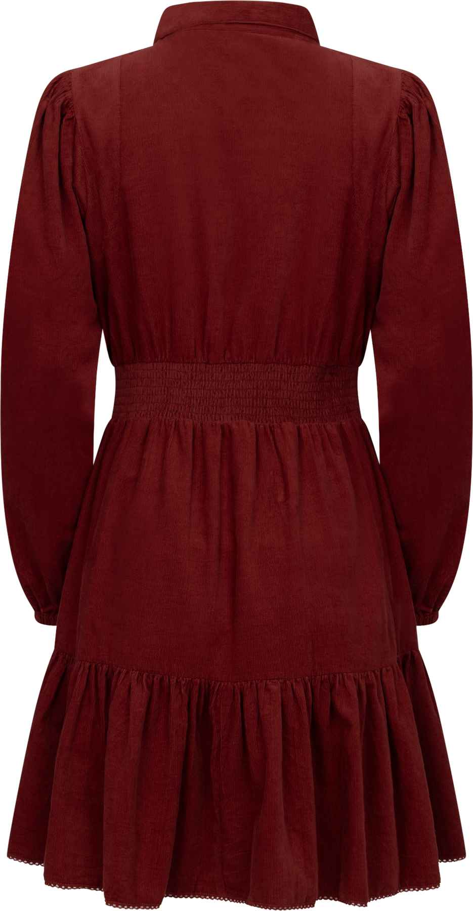 Vicky Dress - Ruby Corduroy