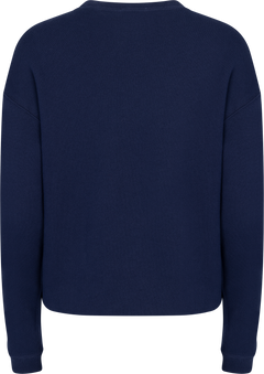 Fleece Crewneck Sweatshirt - Cruise Navy