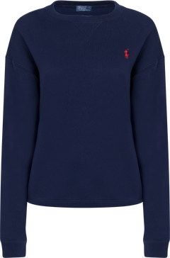 Fleece Crewneck Sweatshirt - Cruise Navy