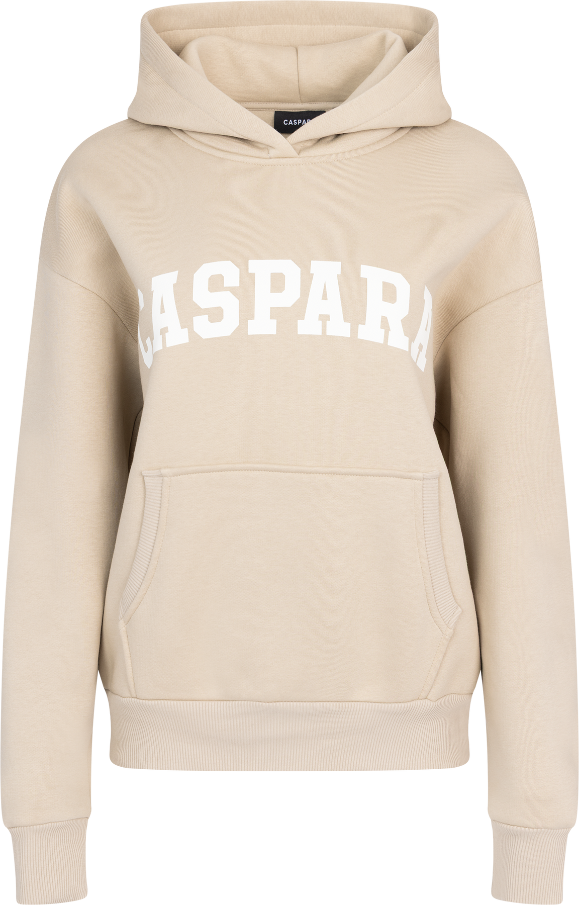 Caspara Gensere Varsity Hoodie Sand Villoid