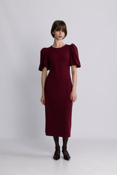 Cuba Dress - Burgundy