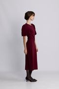 Cuba Dress - Burgundy