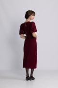 Cuba Dress - Burgundy