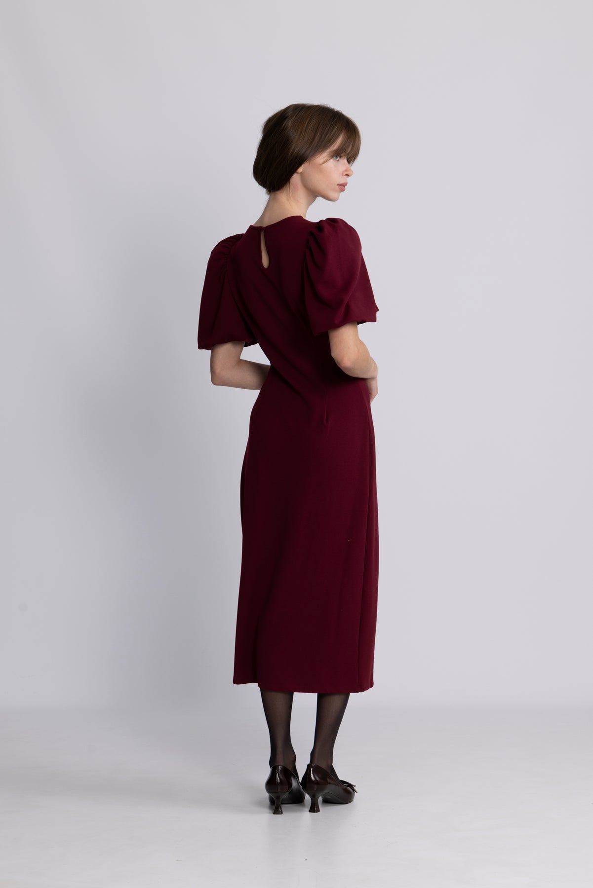 Cuba Dress - Burgundy