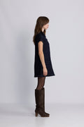 Wool Denim Gayane - Dark Navy Blue