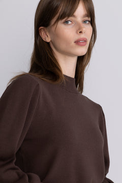 Yasfonny Ls Knit Pullover - Chocolate Brown