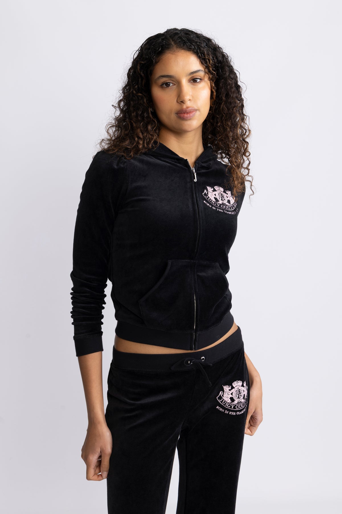 Crest Heritage Robyn Hoodie - Black