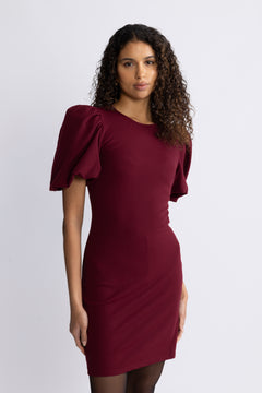 Keiyaa Dress - Burgundy