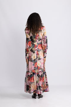 Organza Maxi Dress - Winter Breeze