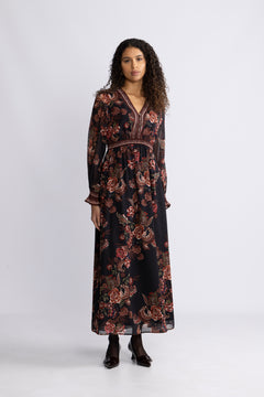 Paytin Dress Long - Black