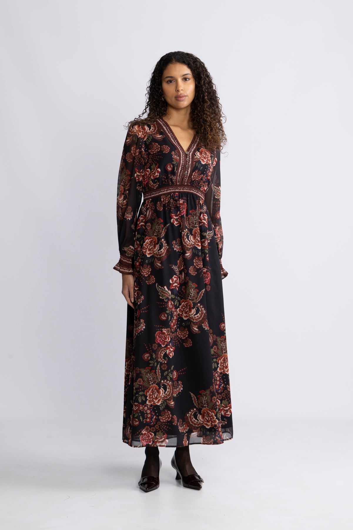 Paytin Dress Long - Black