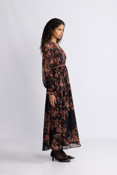 Paytin Dress Long - Black