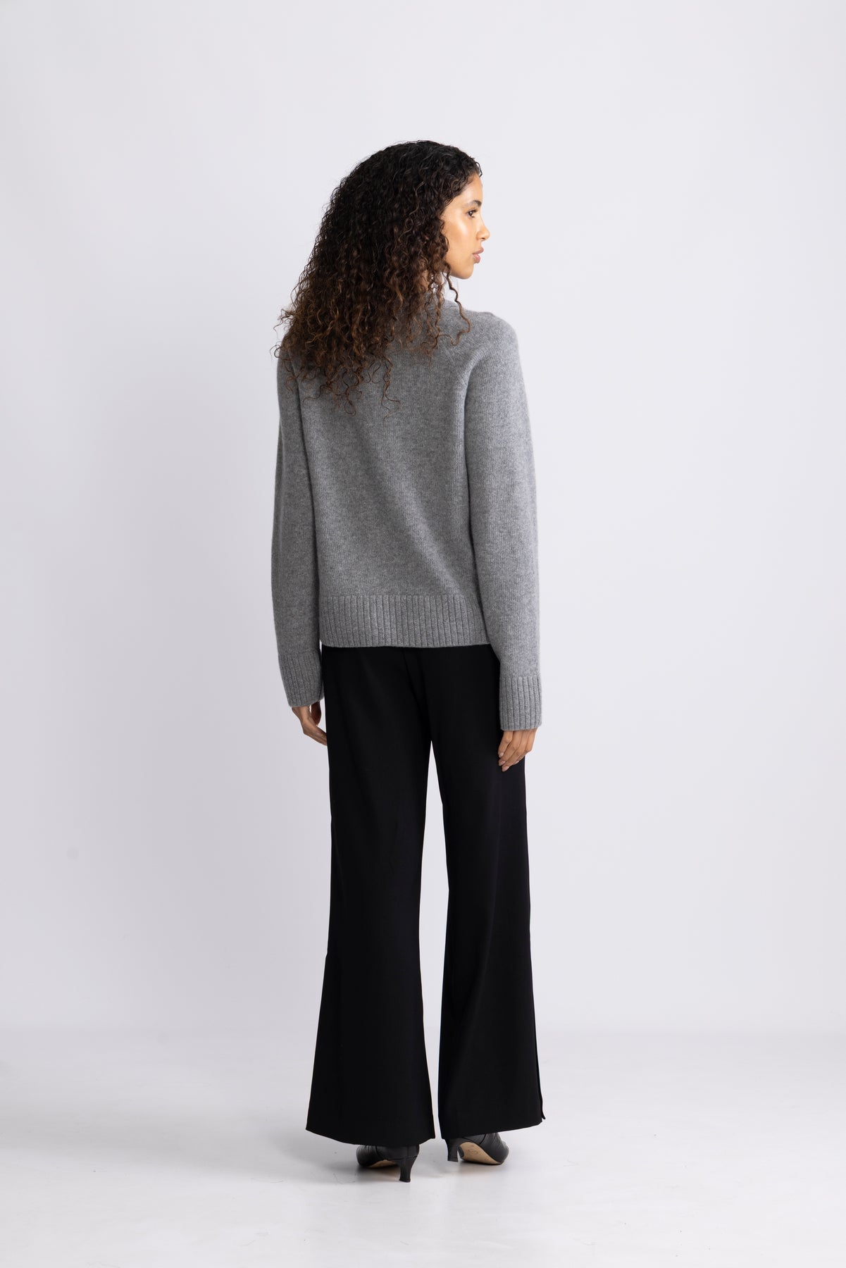 Petuna Cardigan - Grey Melange