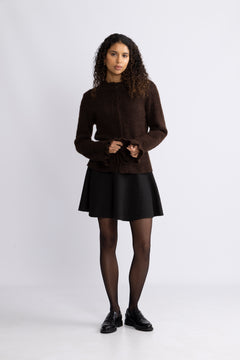 Flizan Skirt - Dark Brown