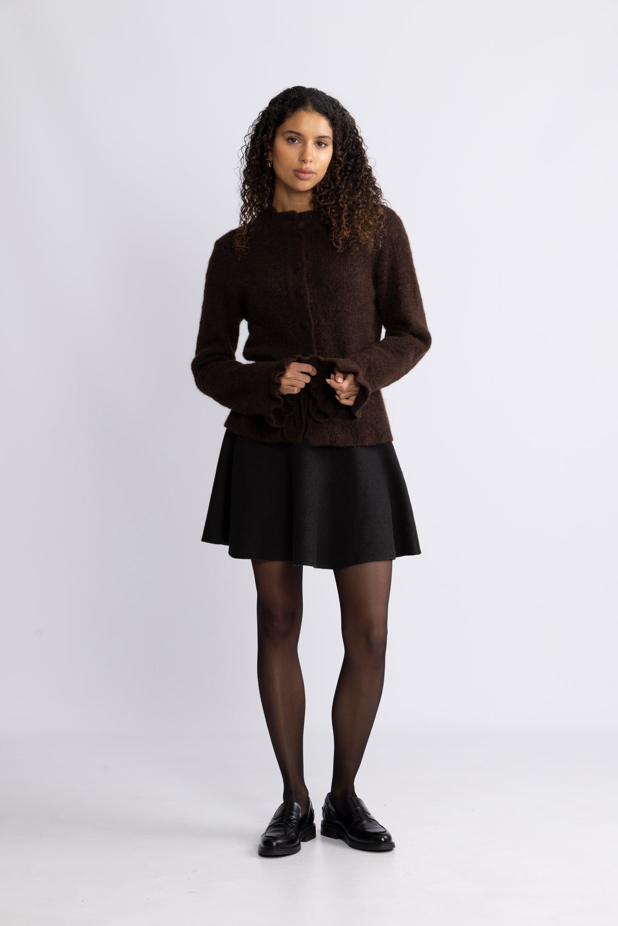Flizan Skirt - Dark Brown