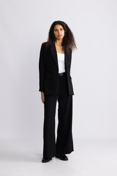 Fitted Aila Blazer - Black