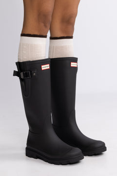 Unisex Downpour Adjustable Boot - Black