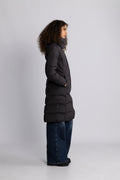 Helsinki Hooded Parka - Brown Black