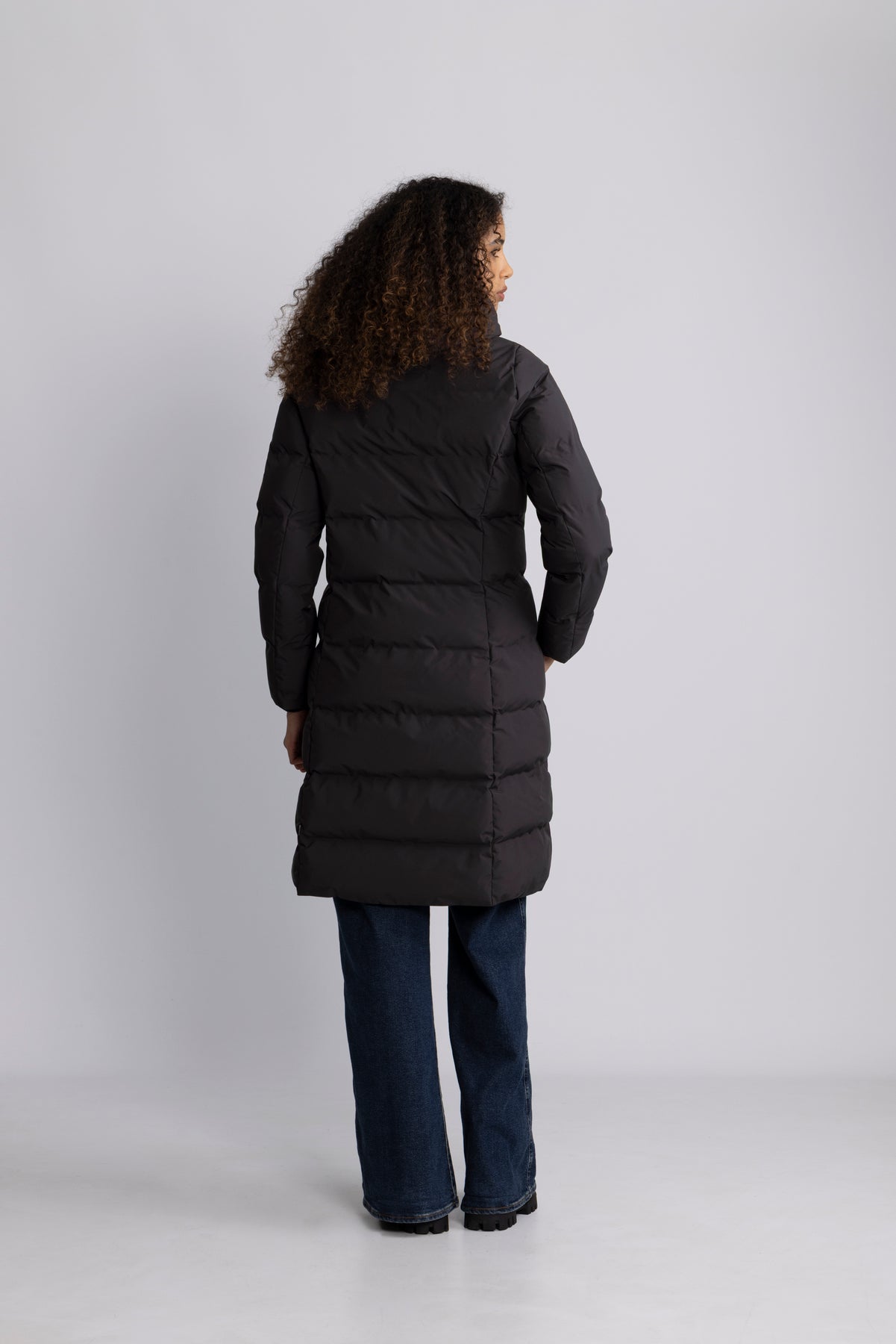 Helsinki Hooded Parka - Brown Black