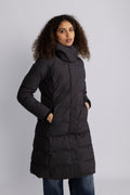 Helsinki Hooded Parka - Brown Black