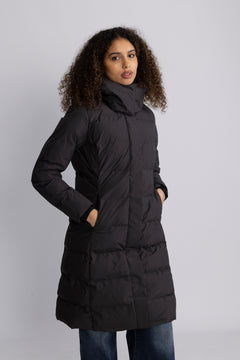 Helsinki Hooded Parka - Brown Black