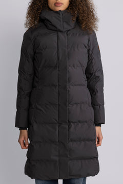 Helsinki Hooded Parka - Brown Black
