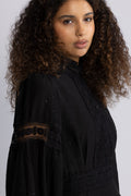 Aliah Stone Dress - Black