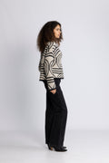 Signa Knit T-Neck - Brazilian Sand