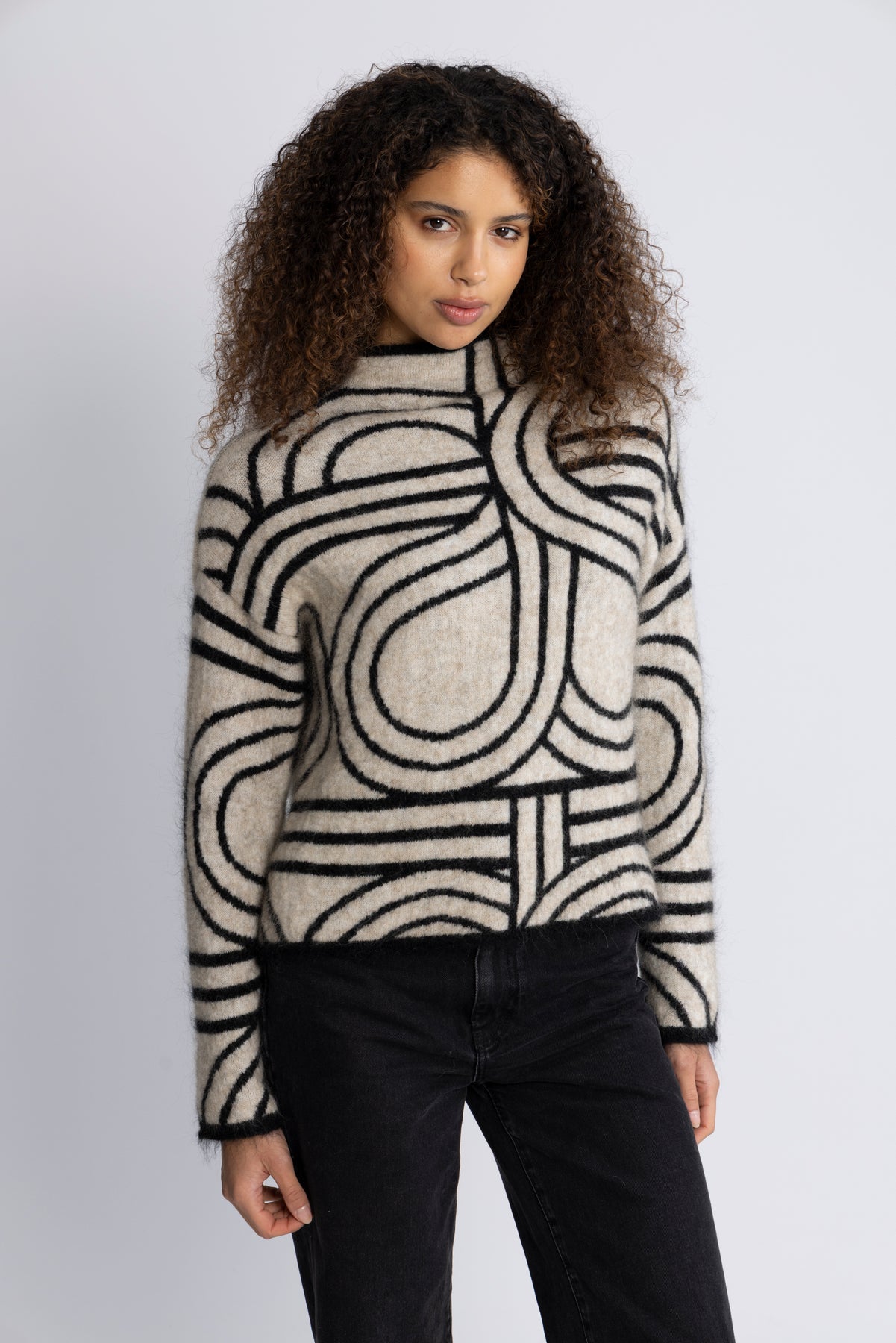 Signa Knit T-Neck - Brazilian Sand