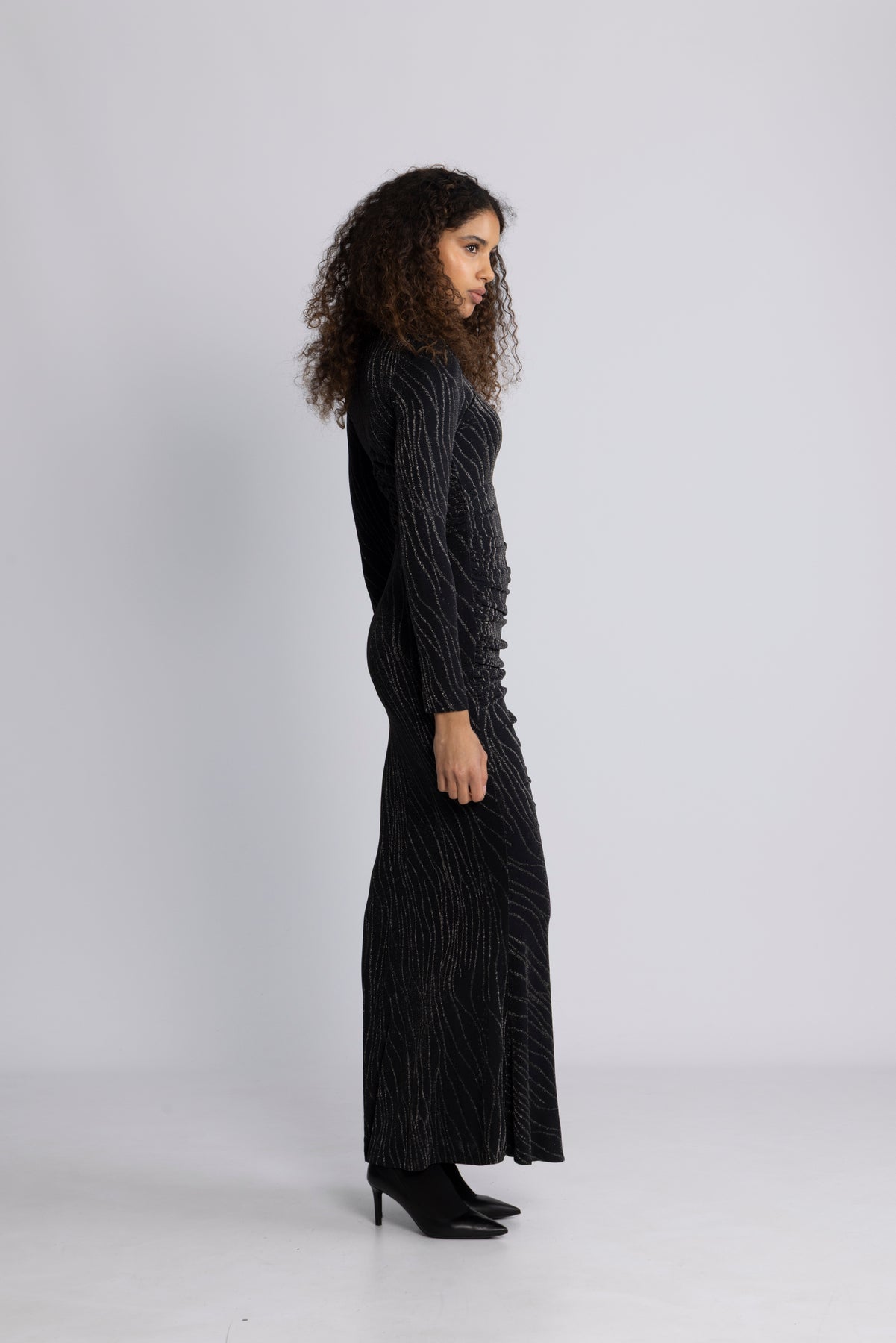 Major Dress - Black/Gold