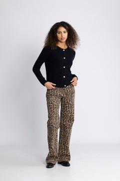 Hugh Jean - Black And Brown Leopard