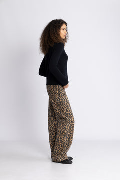 Hugh Jean - Black And Brown Leopard