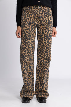 Hugh Jean - Black And Brown Leopard