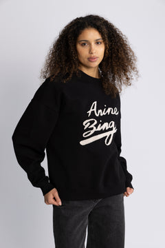 Miles Sweatshirt Chenille Signature - Black