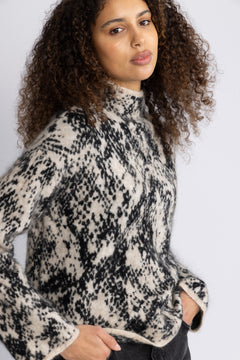 Sway Knit T-Neck - Brazilian Sand
