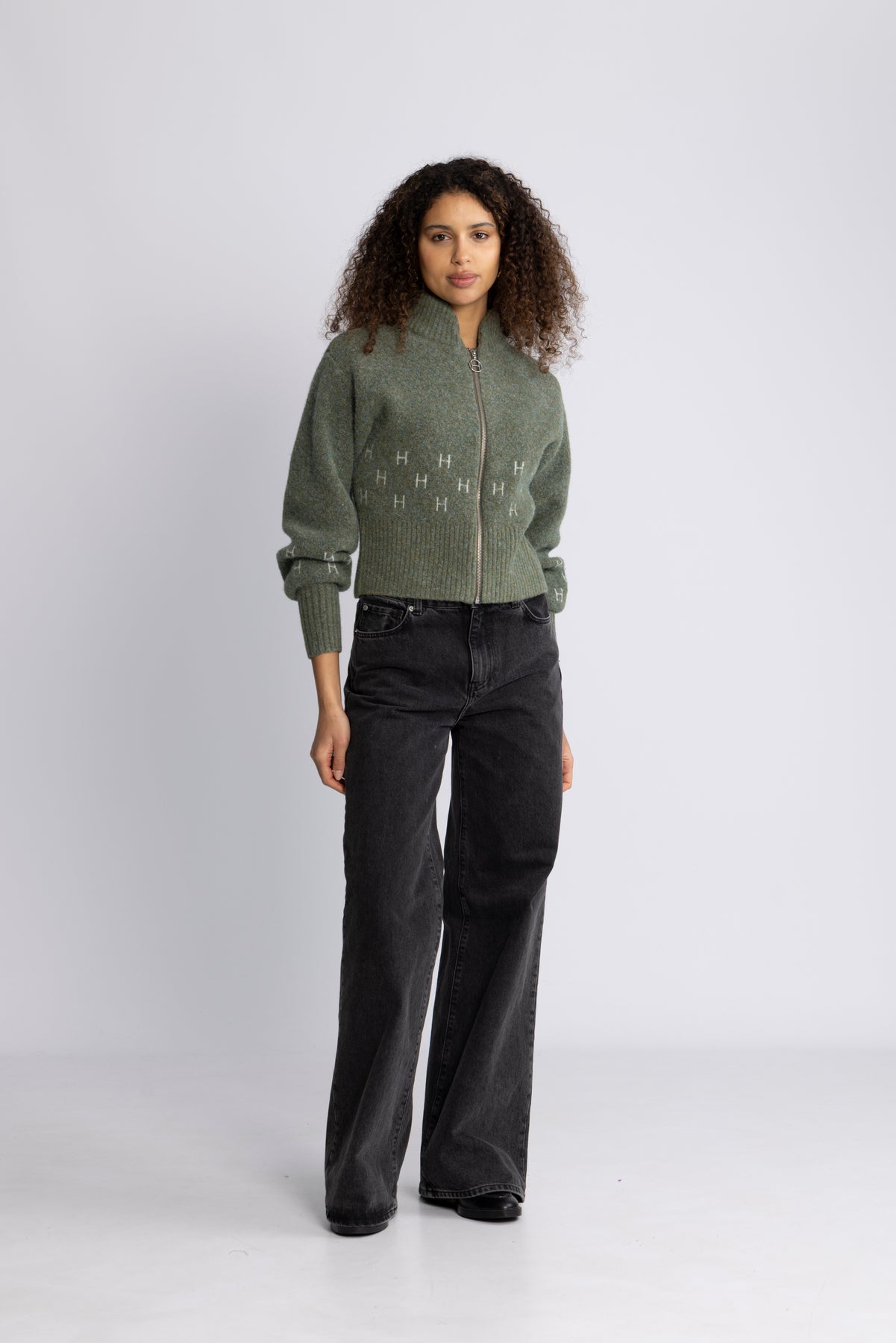 Märtha Short Jacket - Winter Moss