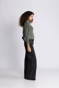 Märtha Short Jacket - Winter Moss
