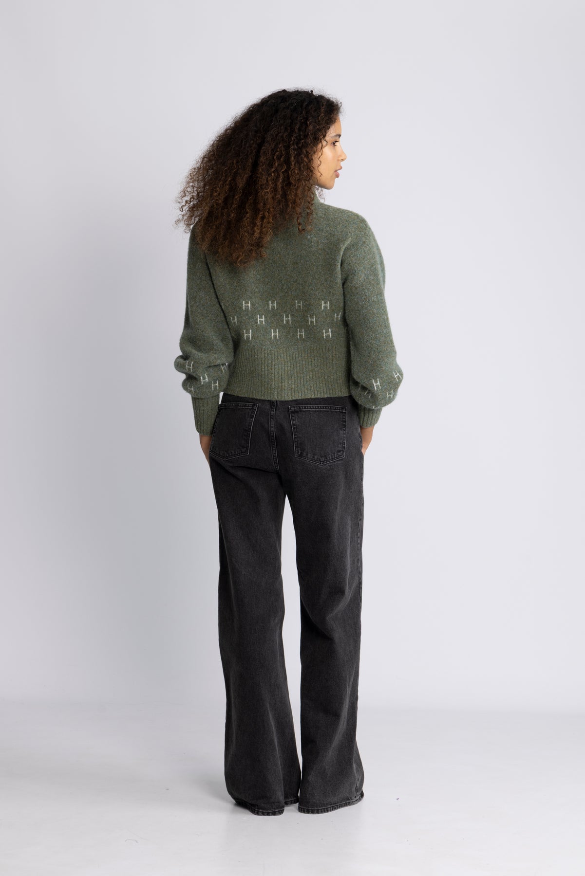 Märtha Short Jacket - Winter Moss